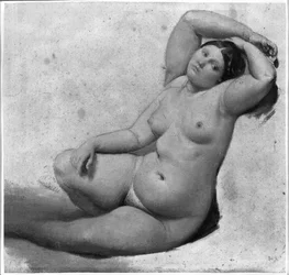 Study for the Turkish Bath